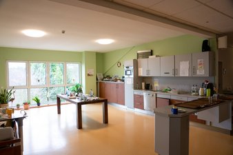 Wohnküche grüne Gruppe