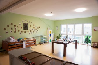 Wohnküche grüne Gruppe